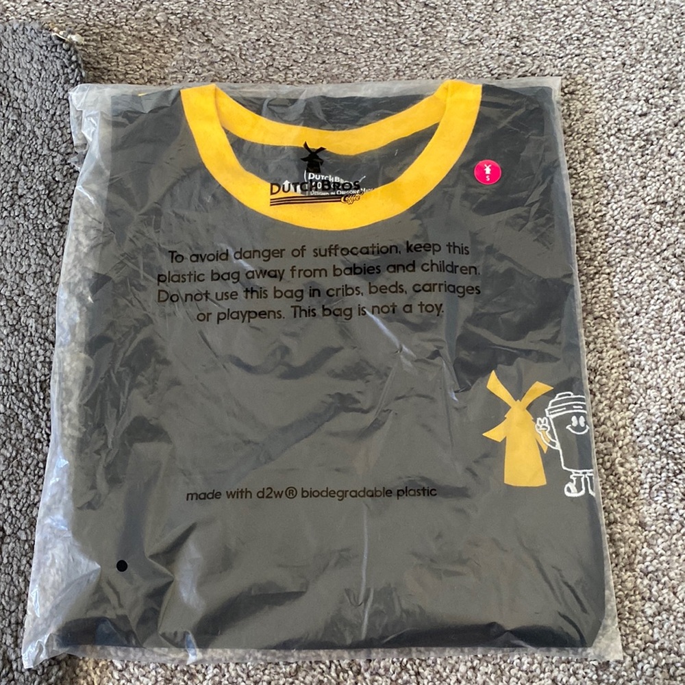 brand new dutch bros tee still in packaging